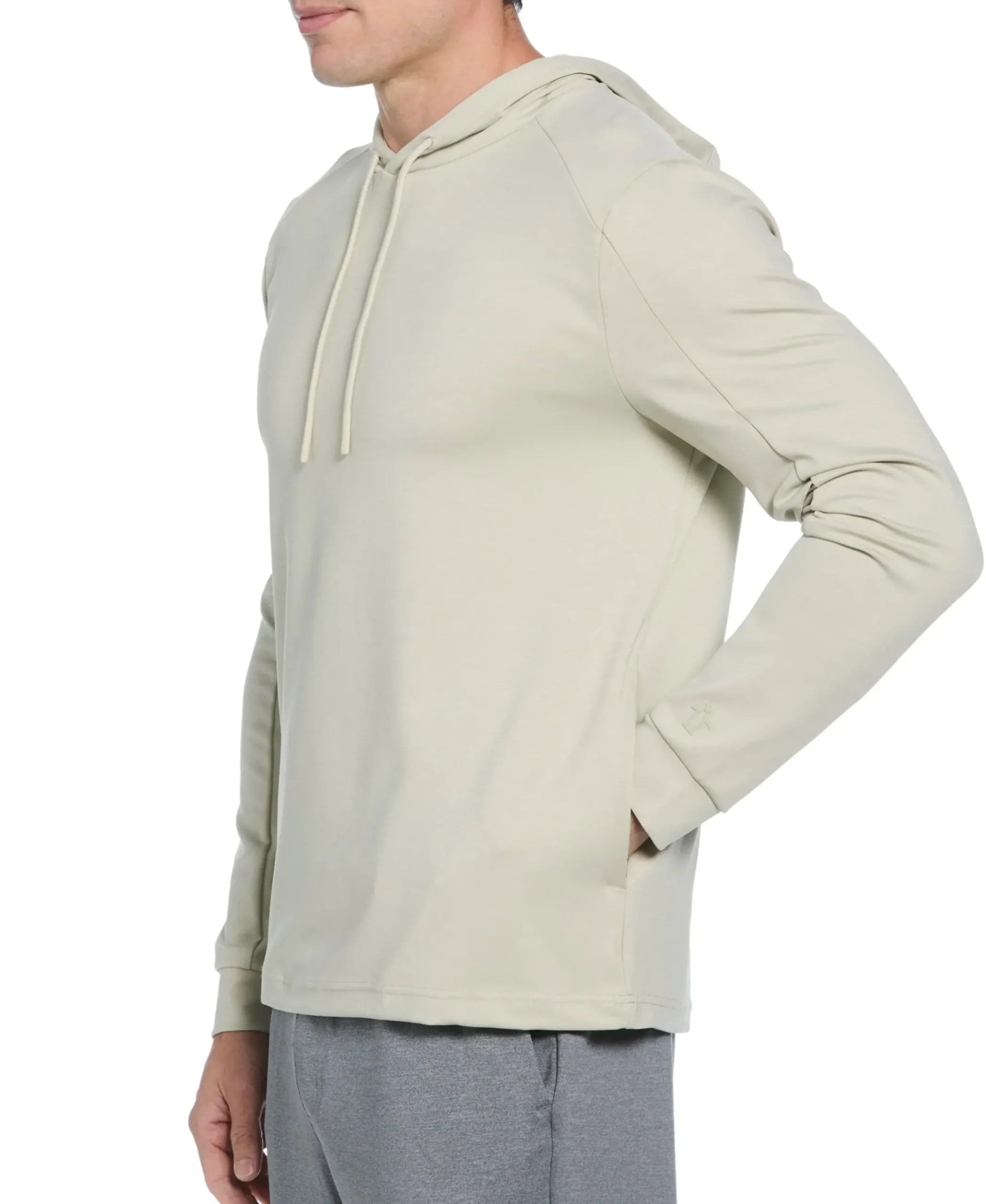 Penguin Sport Long Sleeve Midweight Pieced Crew Neck Pull Over