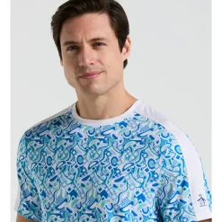 Performance Midcentury Block Tennis Tee
