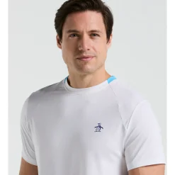 Performance Ventilated Blocked Tennis Crew Tee