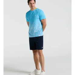 Performance Ventilated Blocked Tennis Crew Tee