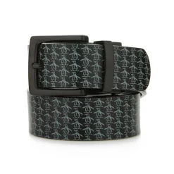 Pete Logo Patterned Reversible Golf Belt