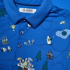 Pete’s Game Print Golf Polo