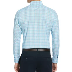 Plaid Print Dress Shirt