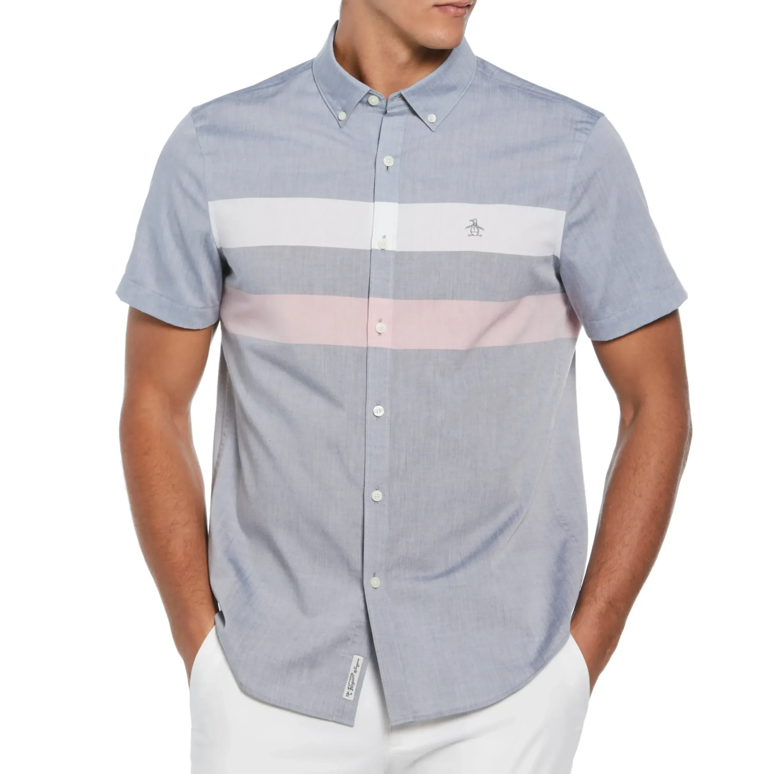 Poplin Chest Stripe Shirt