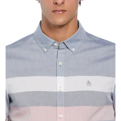 Poplin Chest Stripe Shirt