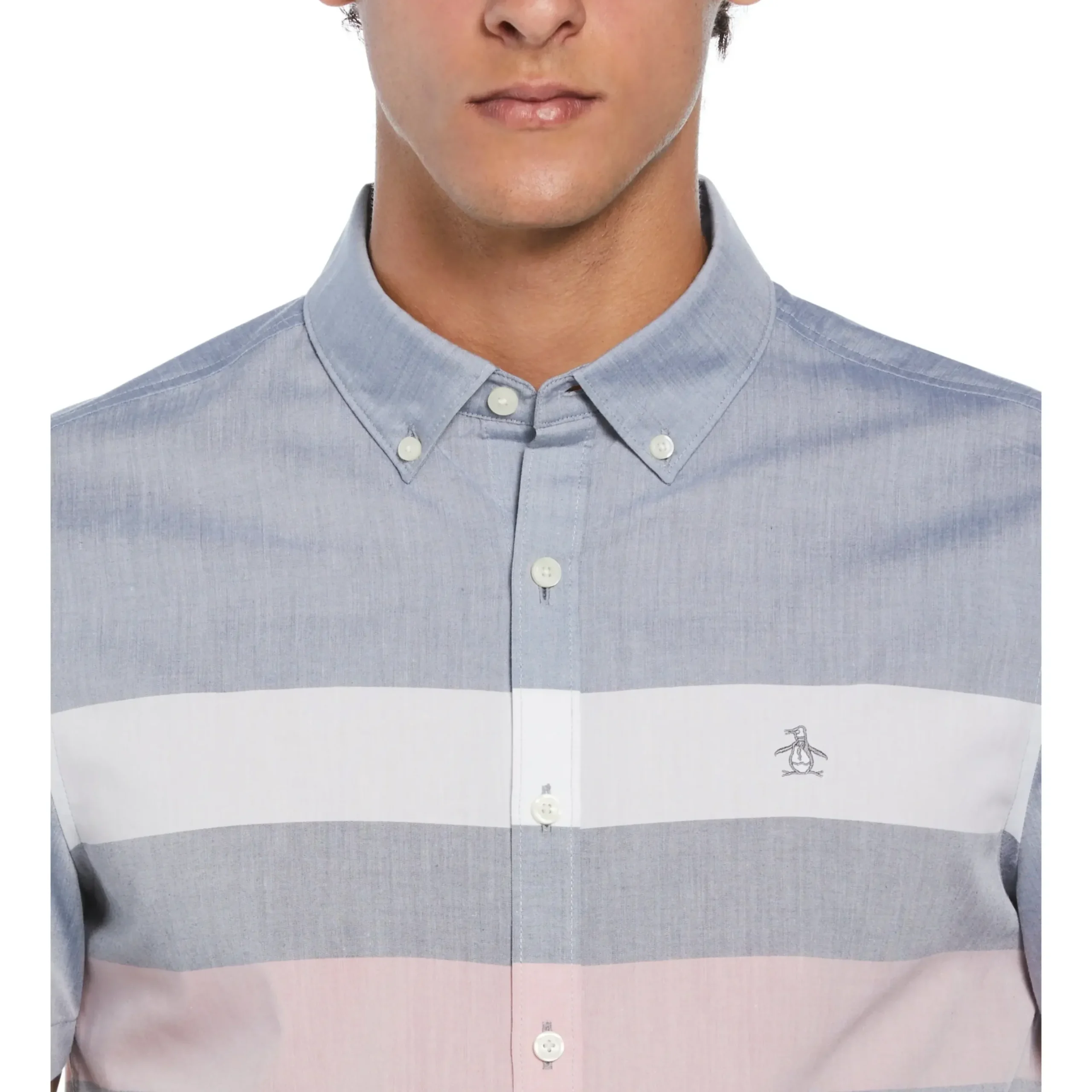 Poplin Chest Stripe Shirt