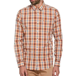 Poplin Plaid Shirt