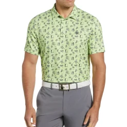 Retro Arcade Print Polo