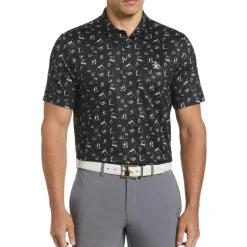 Retro Arcade Print Polo