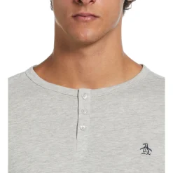 Solid Henley Tee