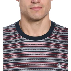 Stripe Jacquard Tee