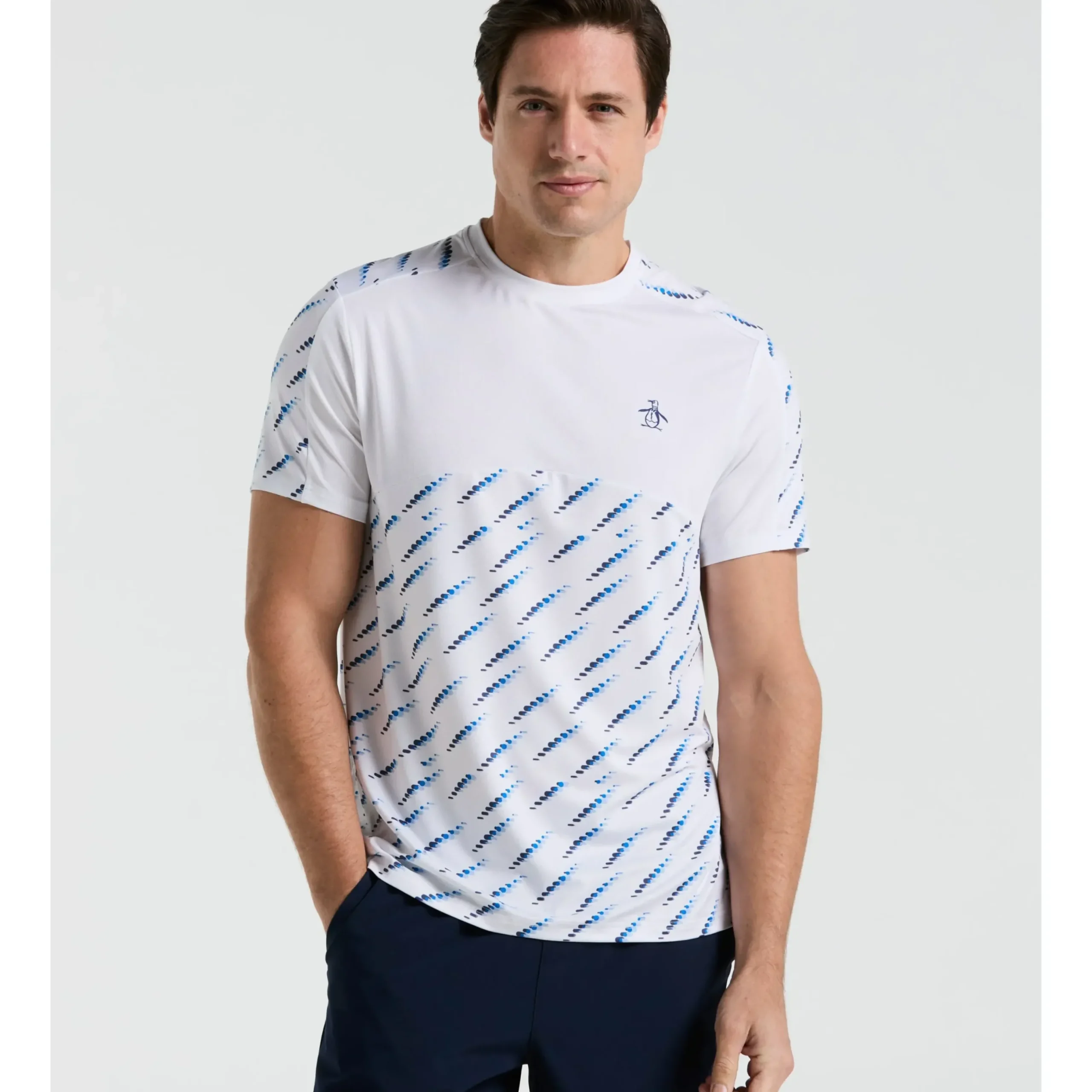 Tennis Performance Ball Block Tee