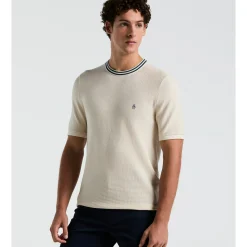 Textured Sweater Tee