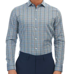 Thin Plaid Button Down