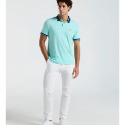 Tipped Collar Polo
