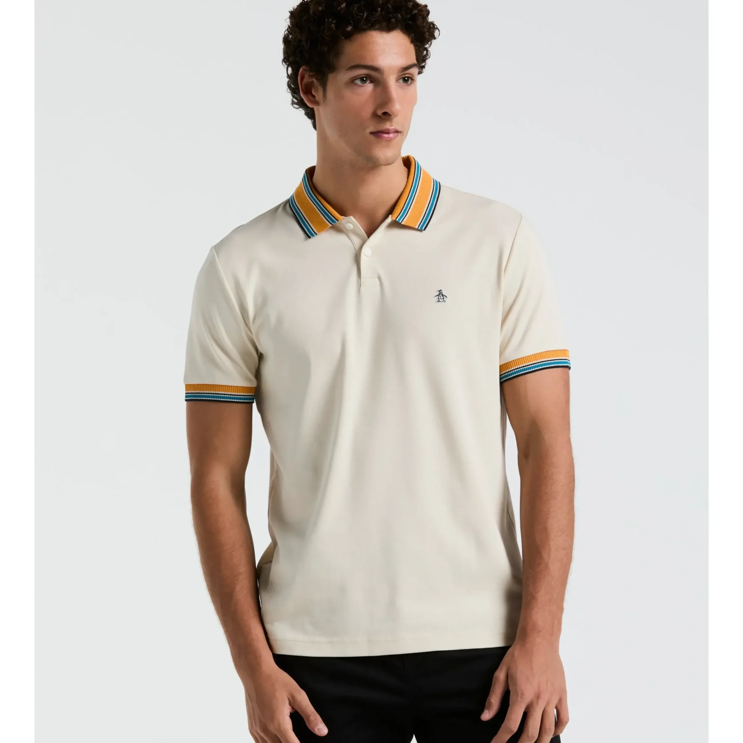 Tipped Collar Polo