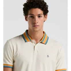 Tipped Collar Polo