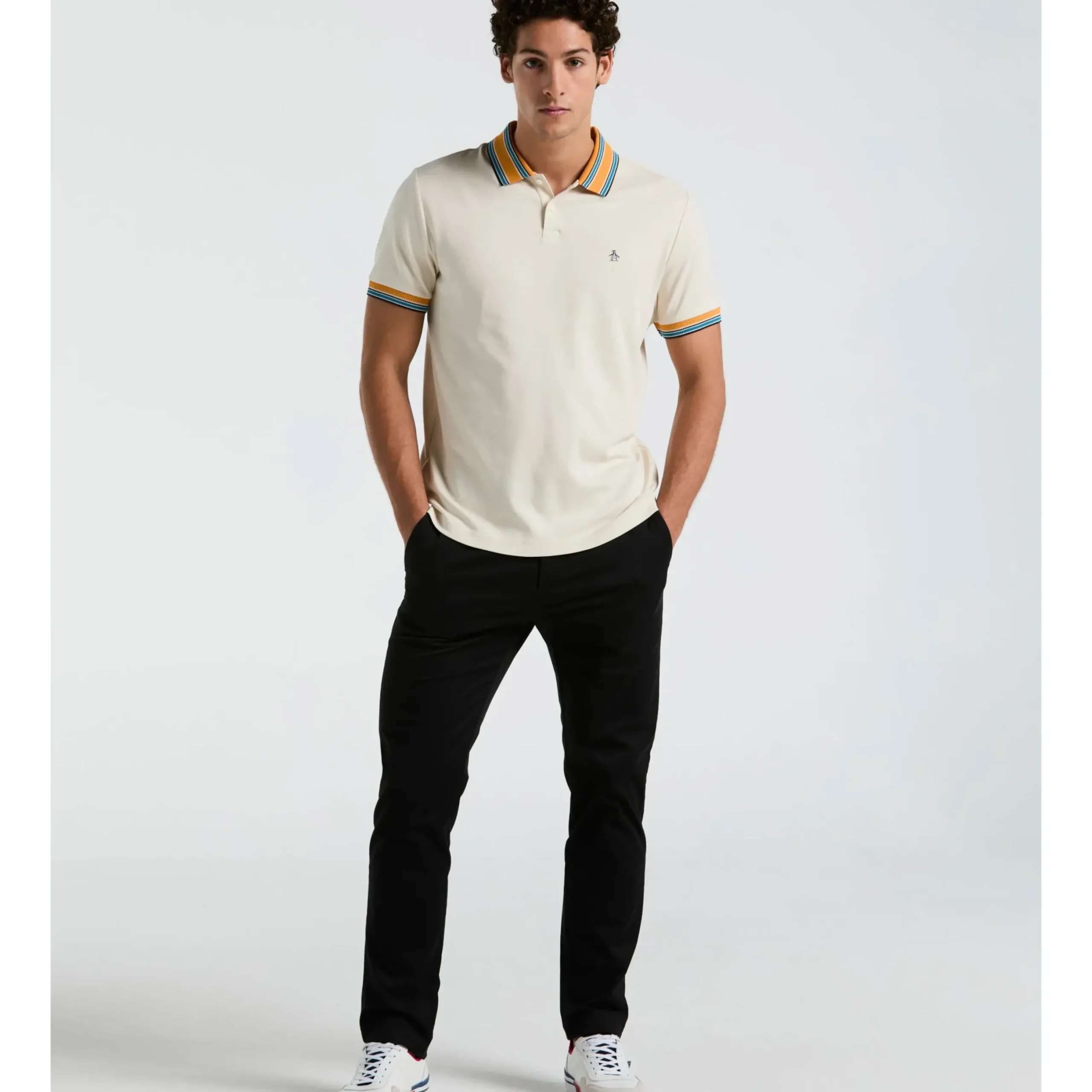 Tipped Collar Polo