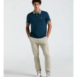 Tipped Collar Polo