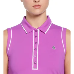 Veronica Sleeveless Golf Polo Shirt