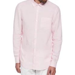 Washed Linen Shirt - Parfait Pink