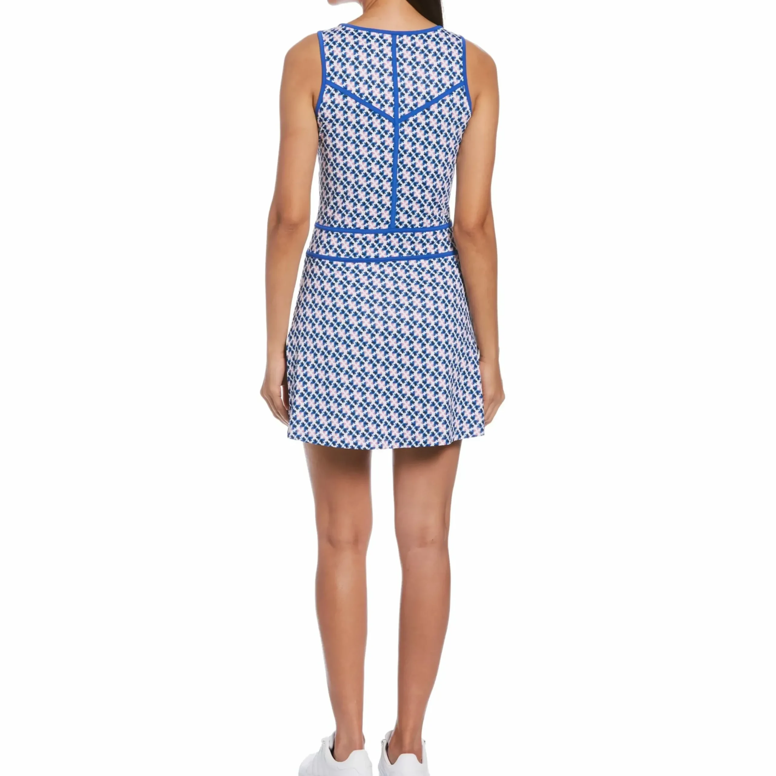 Women's Allover Printed Parrot Golf Dress