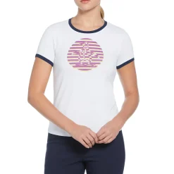 Women's Circle Pete Performance Tennis Tee