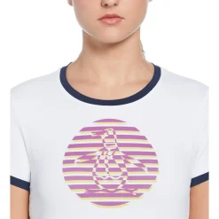 Women's Circle Pete Performance Tennis Tee
