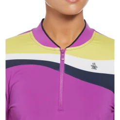 Women's Color Block Polo