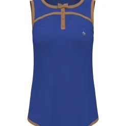 Women's Contrast Binding Bow Golf Shirt
