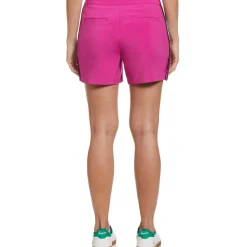 Women's Contrast Seam Side Snap Golf Shorts