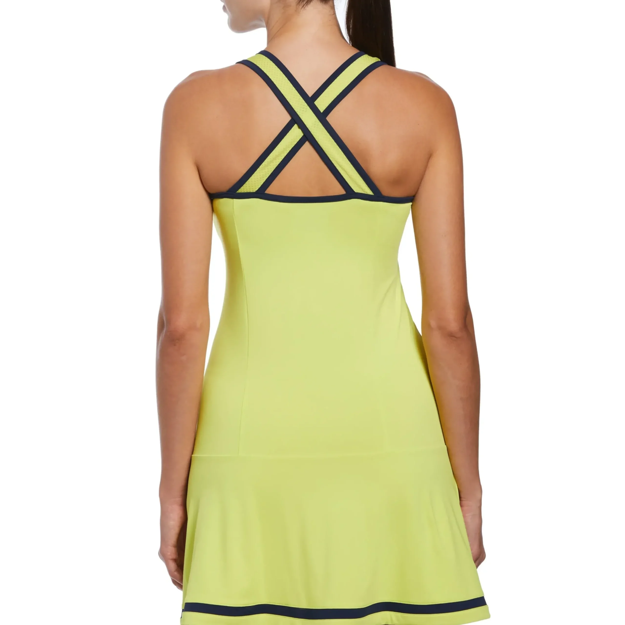Women's Drop Waist Color Block Tennis Dress
