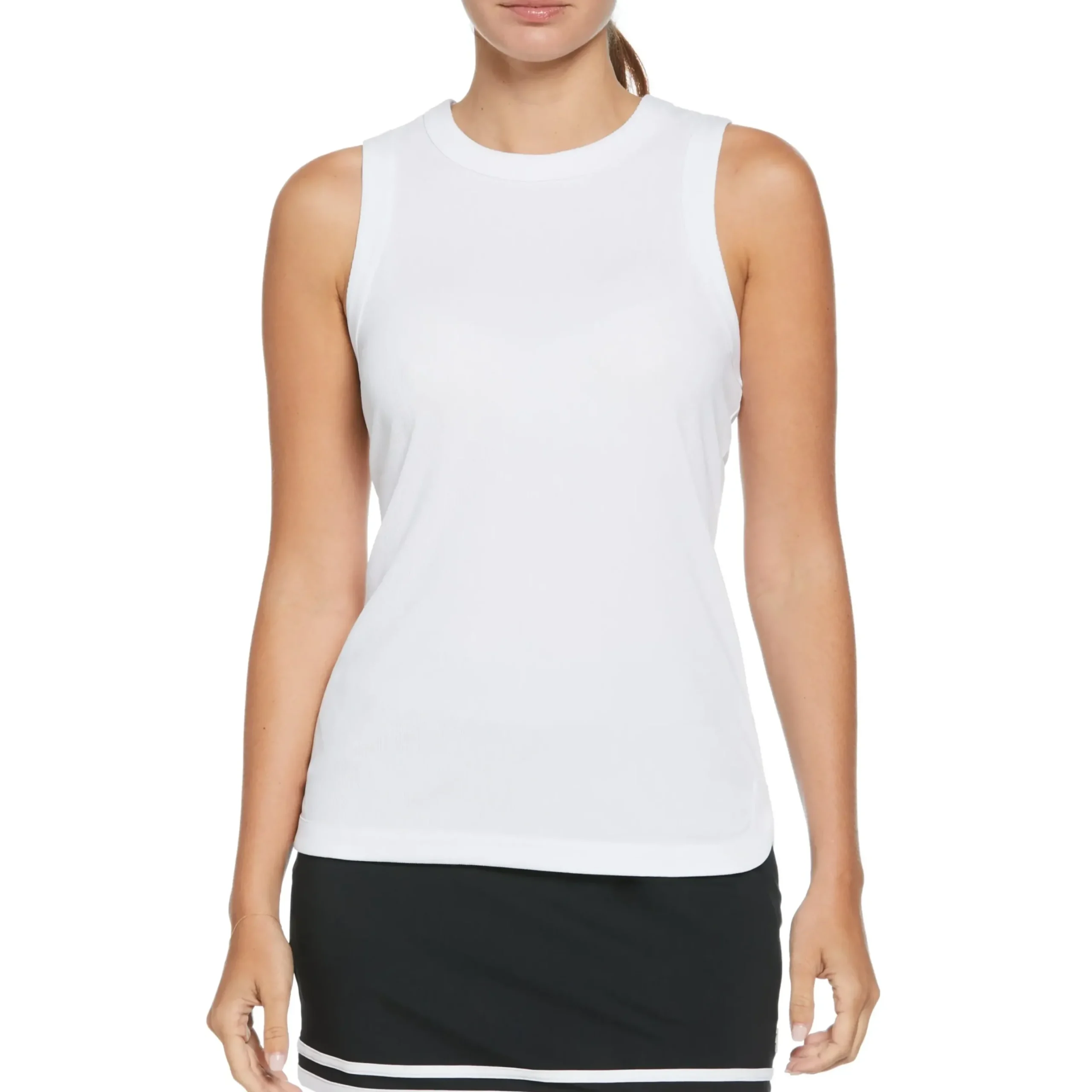 Women's Essential Ribbed Tennis Tank