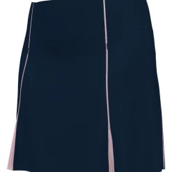 Women's High Waisted Colorr Block Golf Skort With Pleats