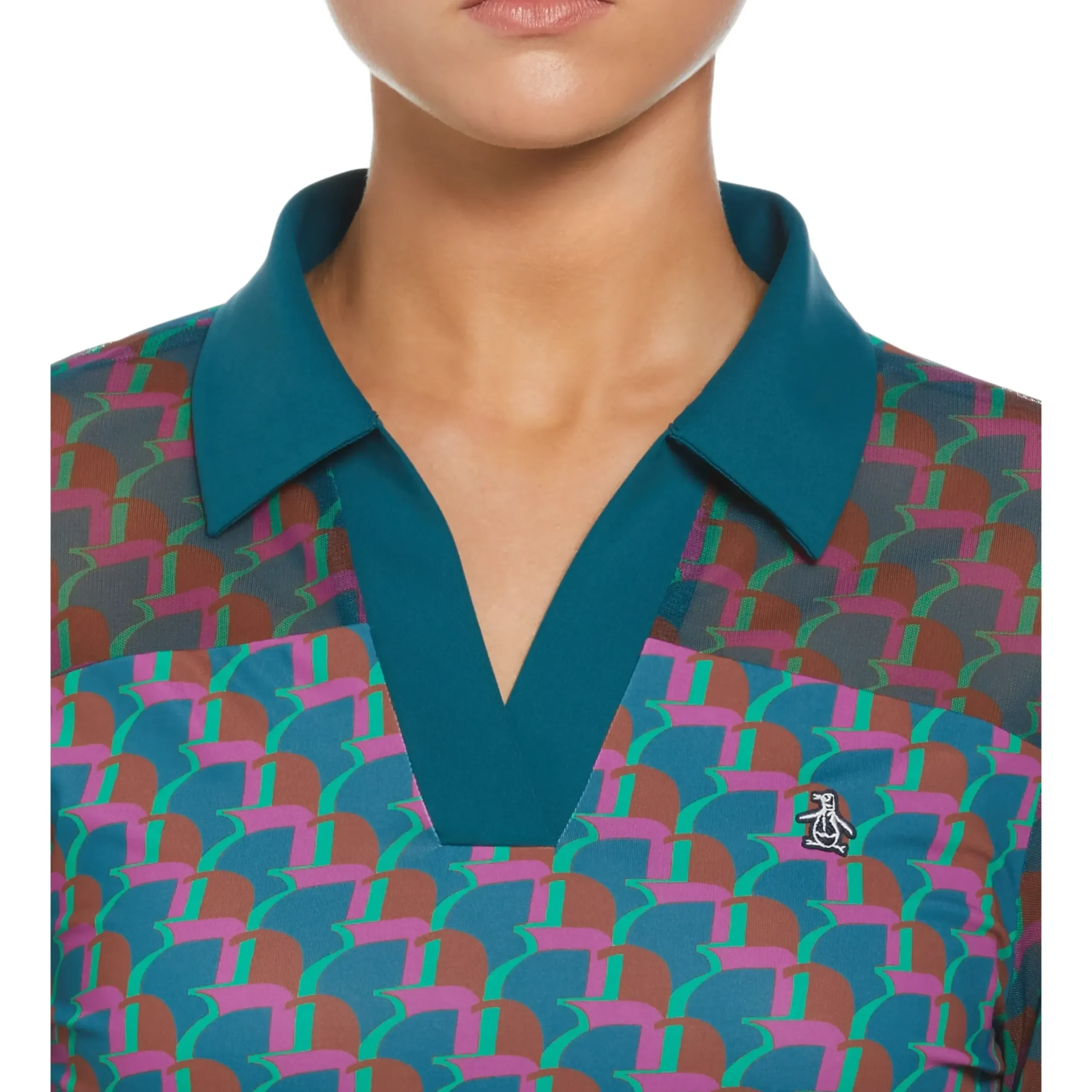 Women's Penguin Print Shirt