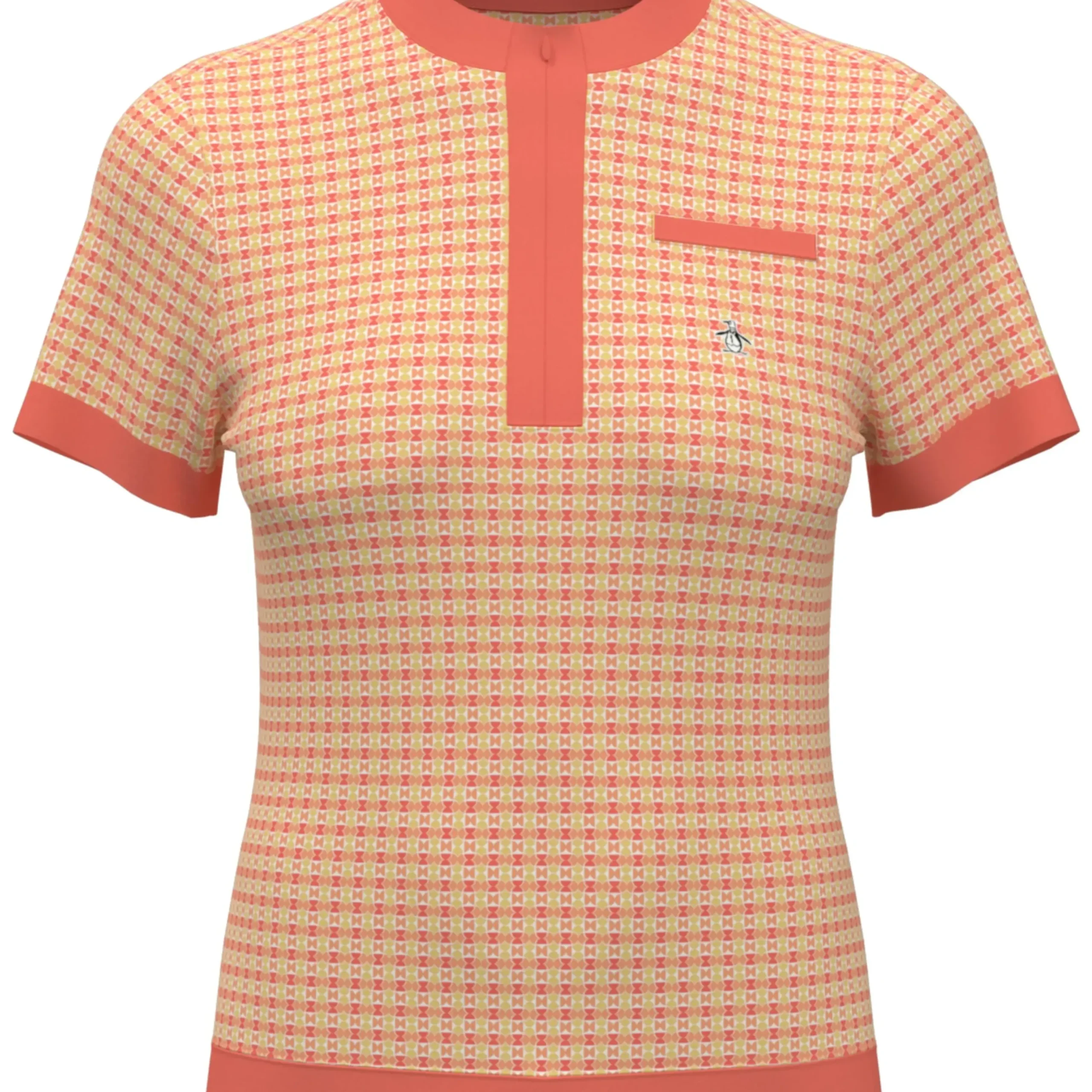 Women's Pete's Bow Tie Coloe Block Polo