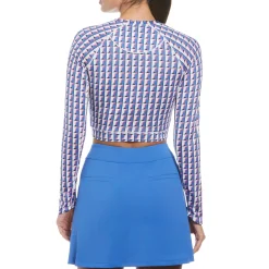 Women's Sun Protection Cropped Tennis Shirt
